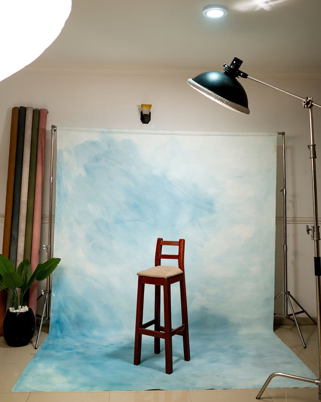 Backdrops: Quality hand painted backdrops 8ft by 12ft