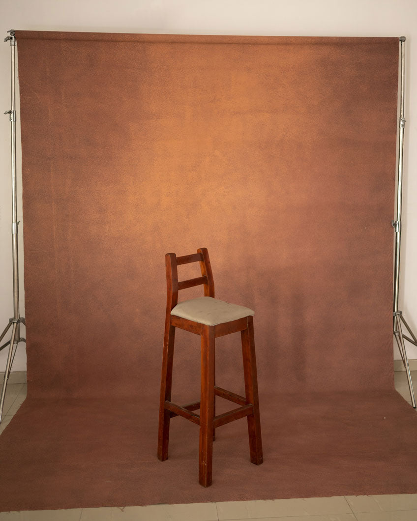 Backdrop: CLEMMS yellowish brown 8ft by 12ft hand painted backdrop