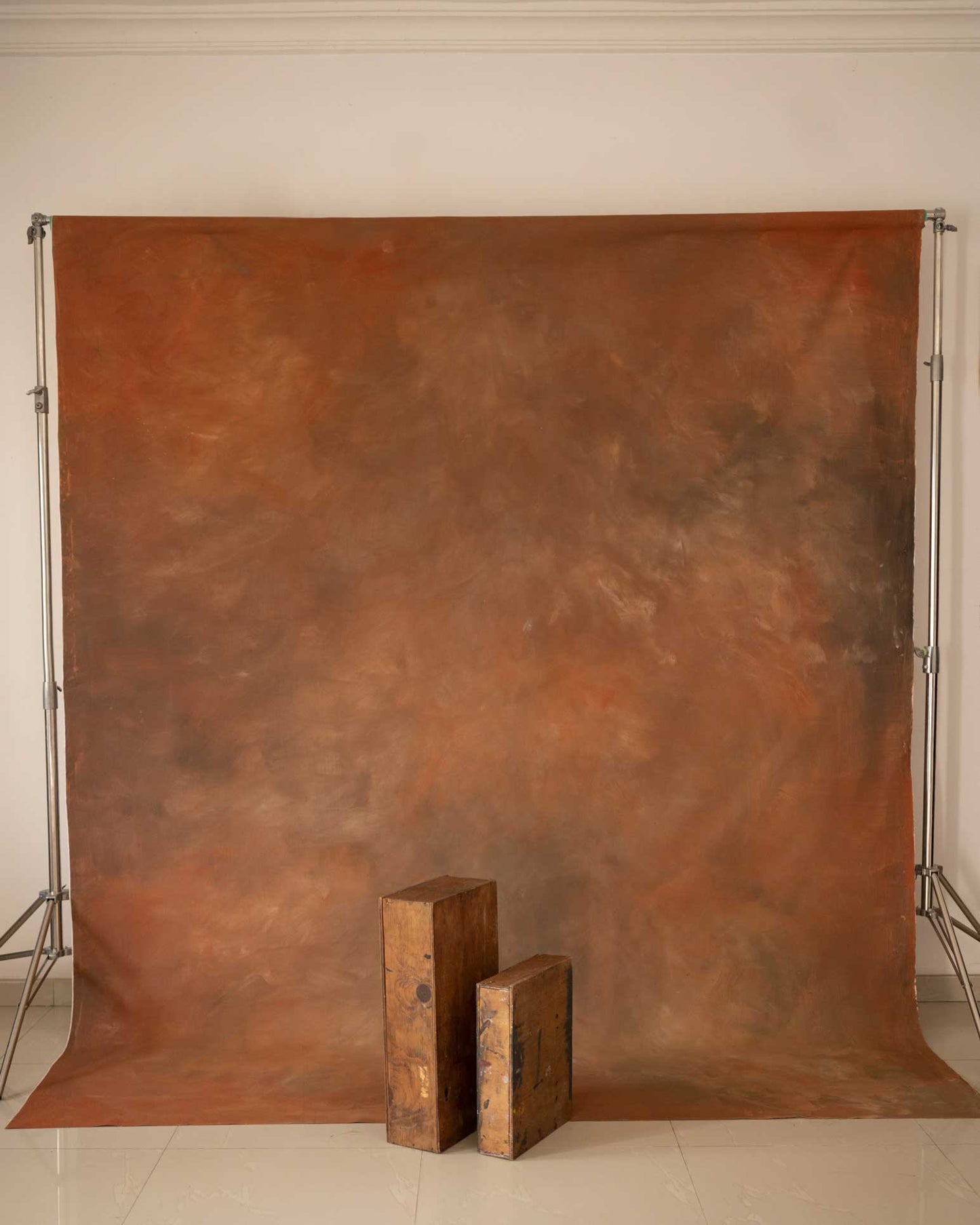 Backdrop: CLEMMS 8ft by 9ft hand painted backdrop