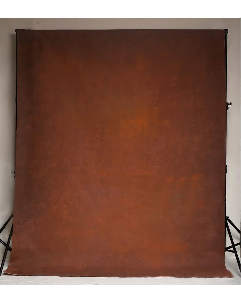 Backdrops: mini hand panted canvas backdrops in different colors