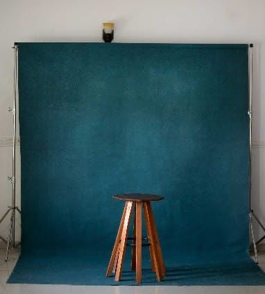Backdrop; ( The Blue) Hand painted canvas Backdrop