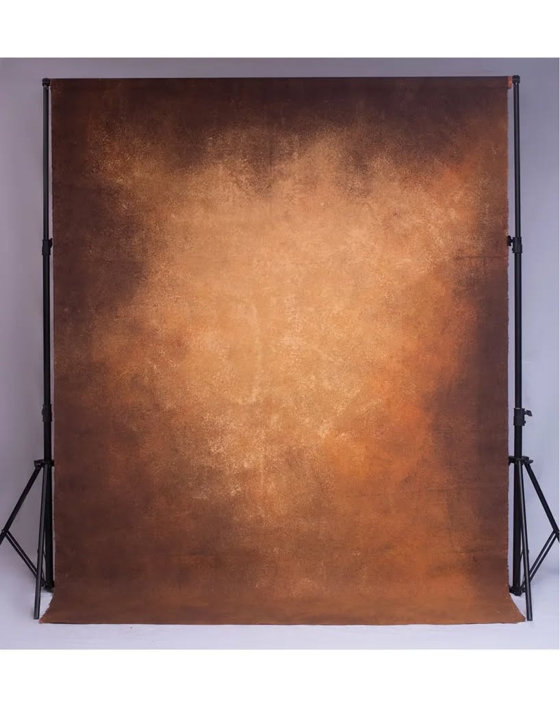 Backdrops: mini hand panted canvas backdrops in different colors