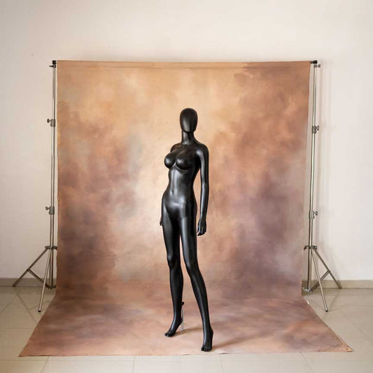 CLEMMS (Light fire II) hand painted backdrop Color