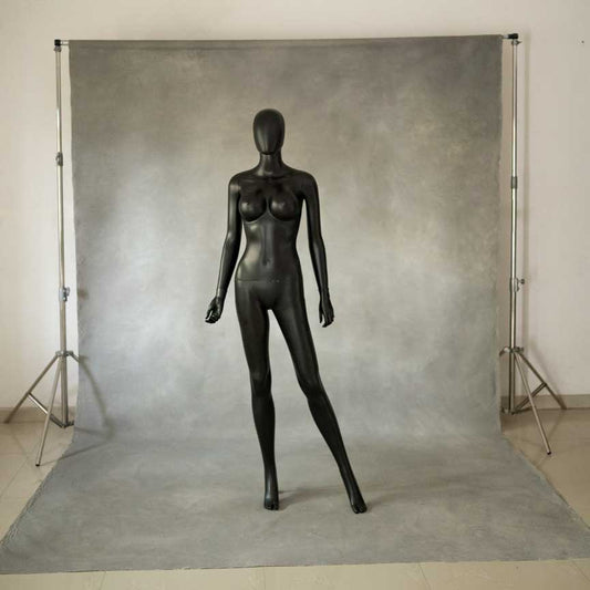 Backdrop: CLEMMS grey 8ft by 12ft hand painted backdrop
