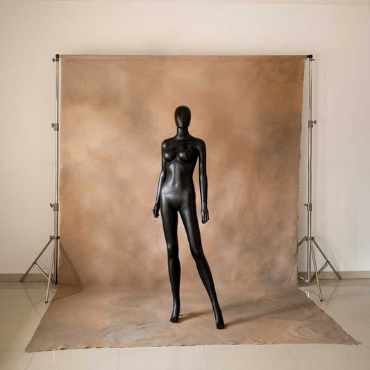Backdrop: CLEMMS brown shades 8ft by 12ft hand painted backdrop