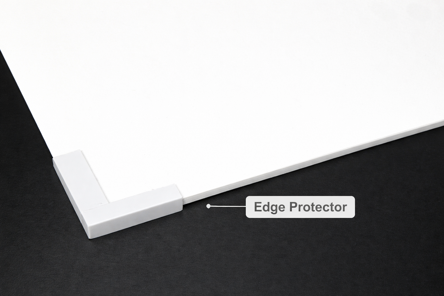 Foldable v Flat light reflector for photography and videography 5.58ft x 6.6ft when fully unfolded. With protective edges to avoid wear and tear.