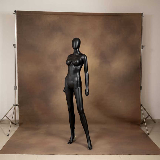 CLEMMS Mud hand painted backdrop Color (dark brown)