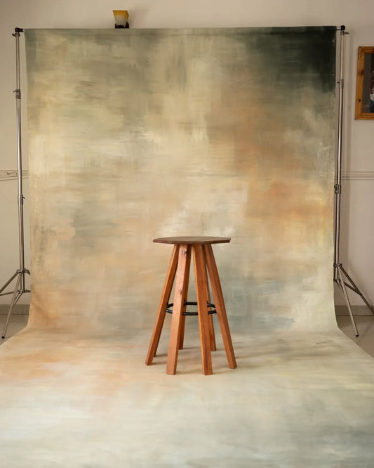 Backdrop; tsunami Hand painted canvas Backdrop